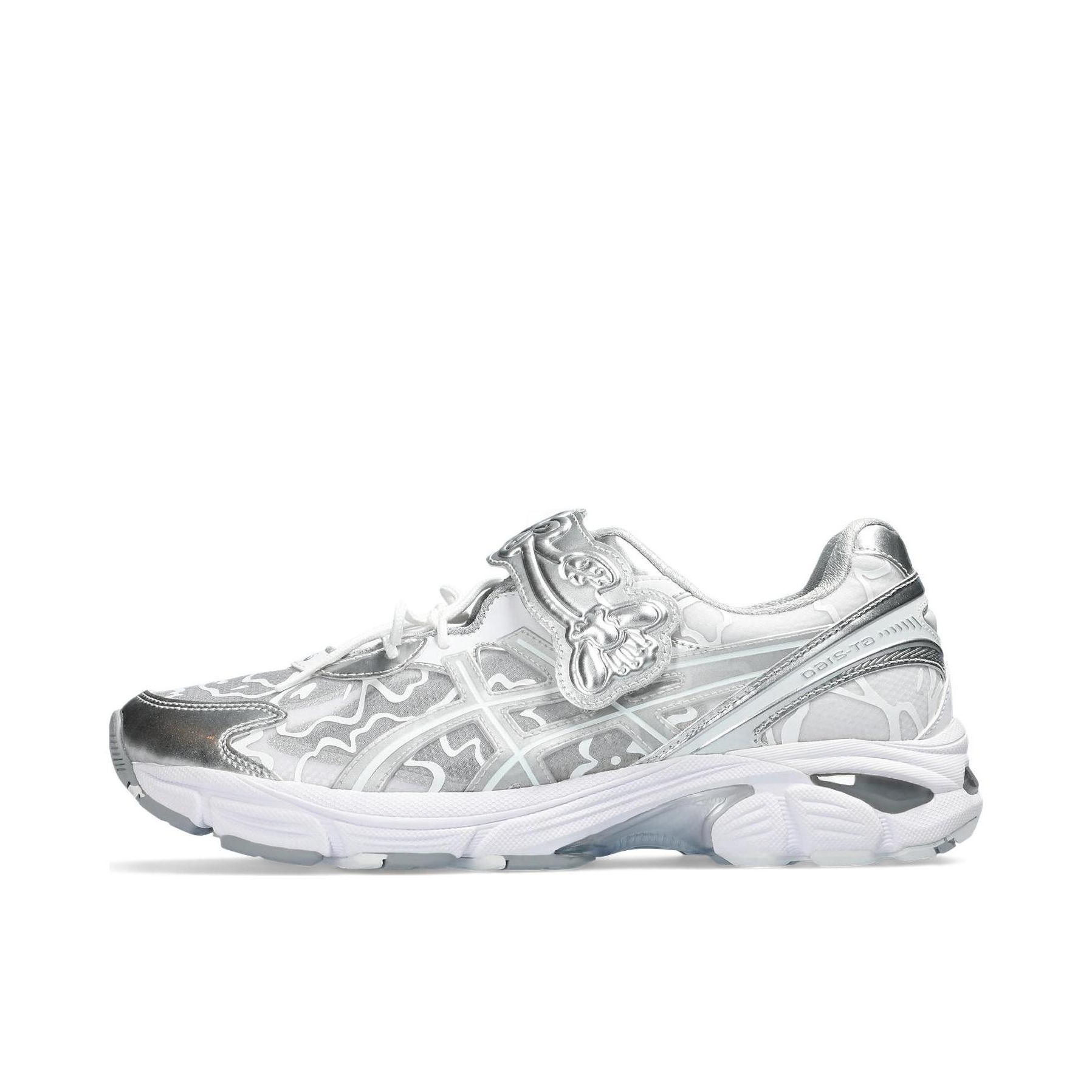 推荐商品：Asics/亚瑟士 GT-2160 跑鞋 拼接舒适缓震网面防滑耐磨复古简约百搭时尚合成革织物耐用短跑圆头支撑 Cecilie Bahnsen联名/银色/灰色