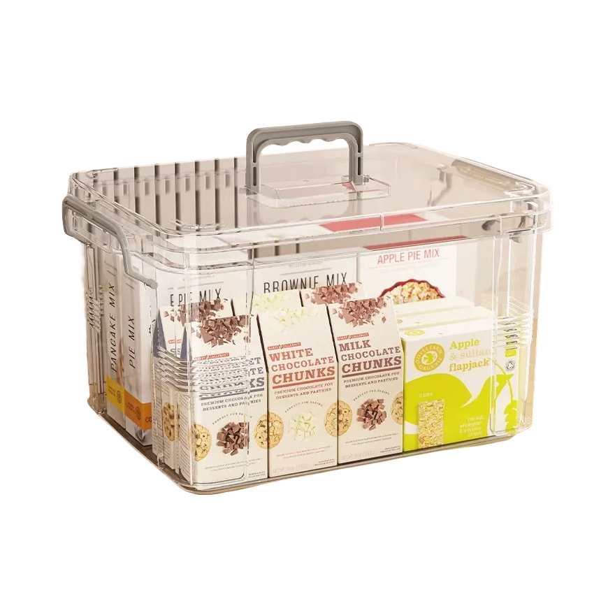 推荐商品：星优 塑料 透明 手提收纳箱