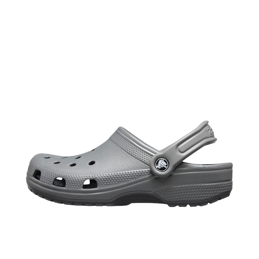 推荐商品：【檀健次同款】Crocs/卡骆驰 Classic Clog 经典克骆格 防滑耐磨 包头百搭 休闲舒适 外穿圆头 运动沙滩 户外 洞洞鞋 凉鞋 石板灰