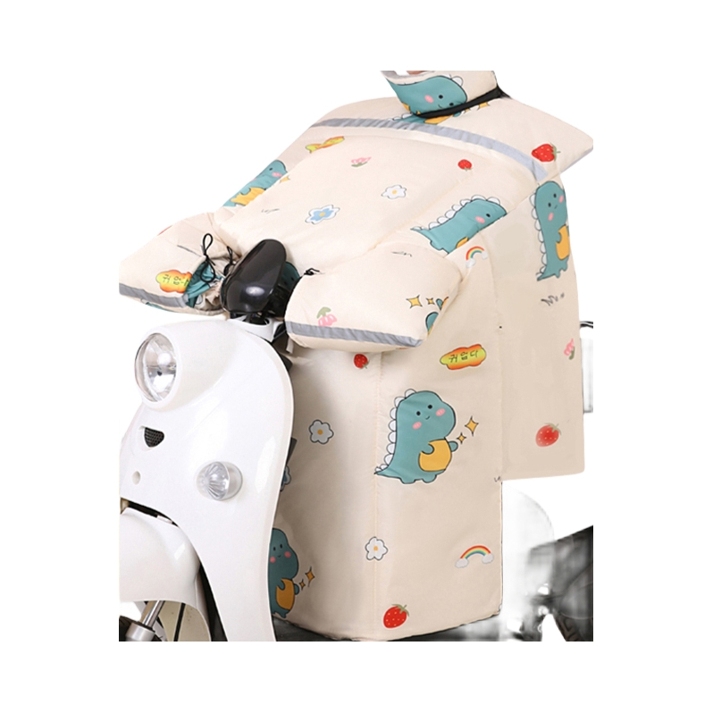 推荐商品：潮滴 护肩 加绒 防水 电动车挡风被