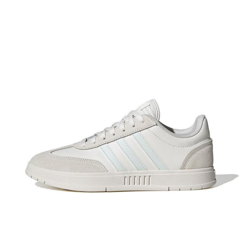 推荐商品：adidas NEO Gradas T头鞋 德训鞋 板鞋 防滑耐磨复古透气舒适百搭轻运动 白色/灰色/蓝色