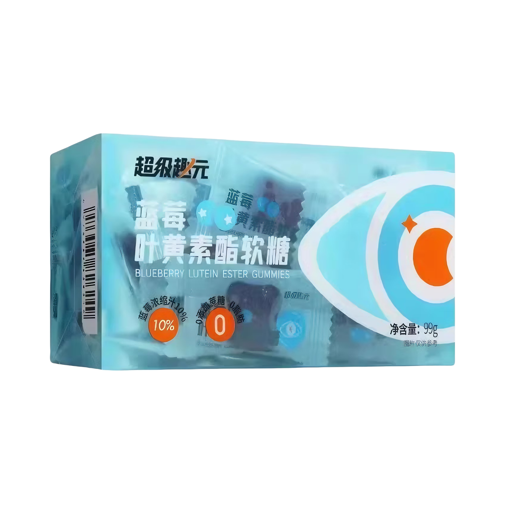 推荐商品：超级趣元 蓝莓叶黄素酯软糖