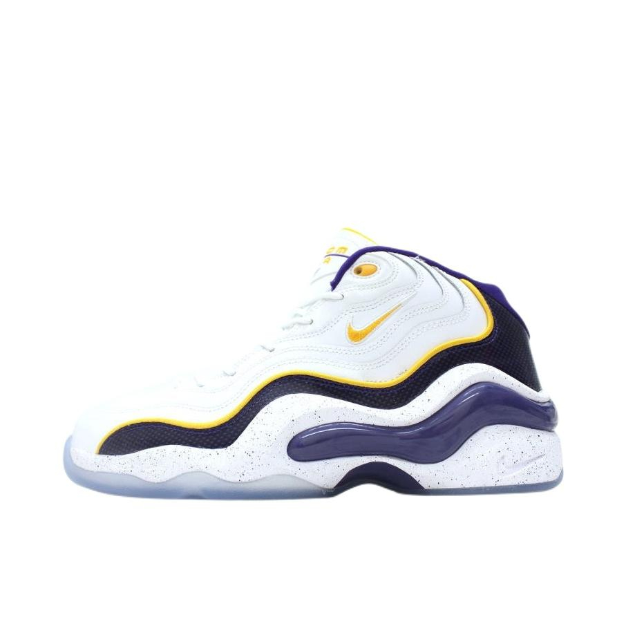 推荐商品：Nike Air Zoom Flight 96 舒适回弹 防滑耐磨 减震轻便 复古百搭 篮球鞋 Kobe Bryant PE 白黄紫