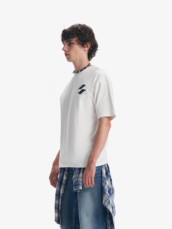 推荐商品：【权志龙同款】THE SALVAGES FASHION CLUB SS23 经典Logo短袖T恤 送礼推荐 男女同款 SAJTA0401 白