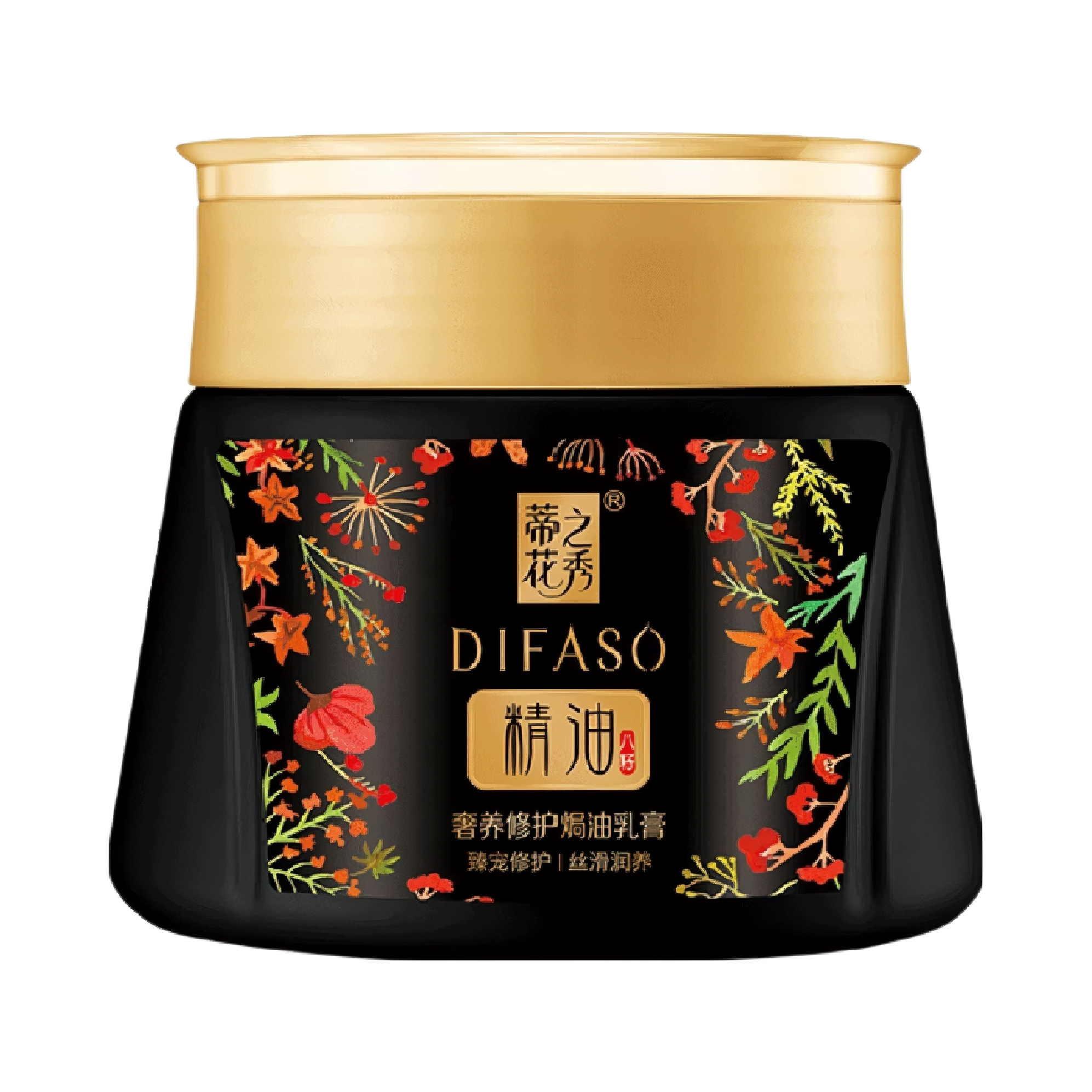 推荐商品：Difaso/蒂花之秀 奢养修护精油焗油膏 黑金发膜 丝滑润养改善毛躁干枯持久留香