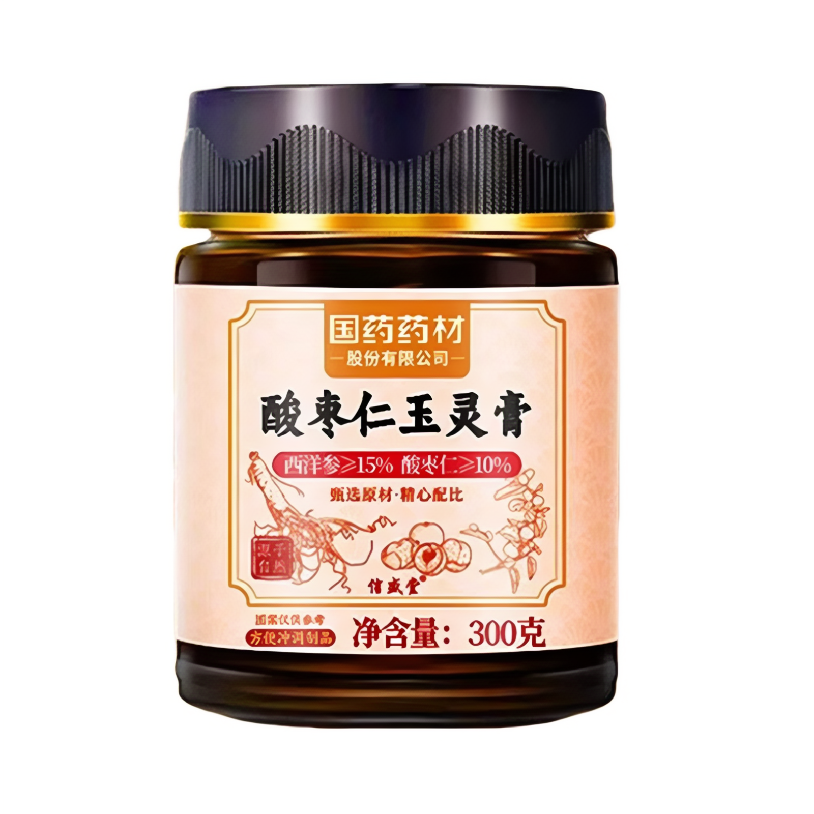 推荐商品：养庆堂 国药药材 酸枣仁玉灵膏 罐装 滋补养生助眠