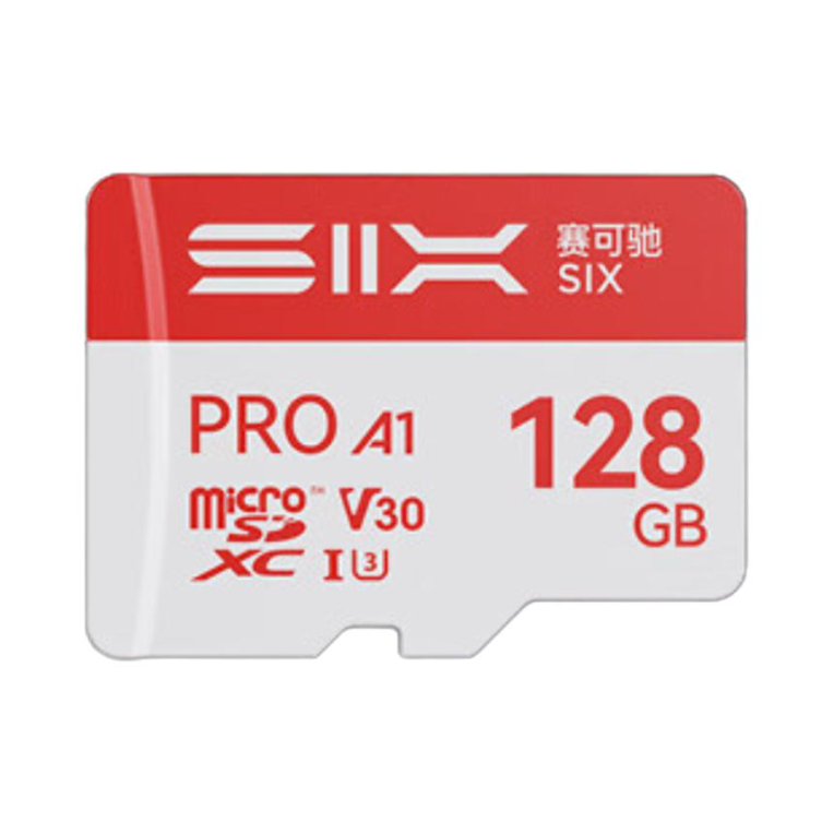 推荐商品：SIX/赛可驰 TF内存卡 适用游戏机无人机相机 A1 V30 U1 U3 PRO