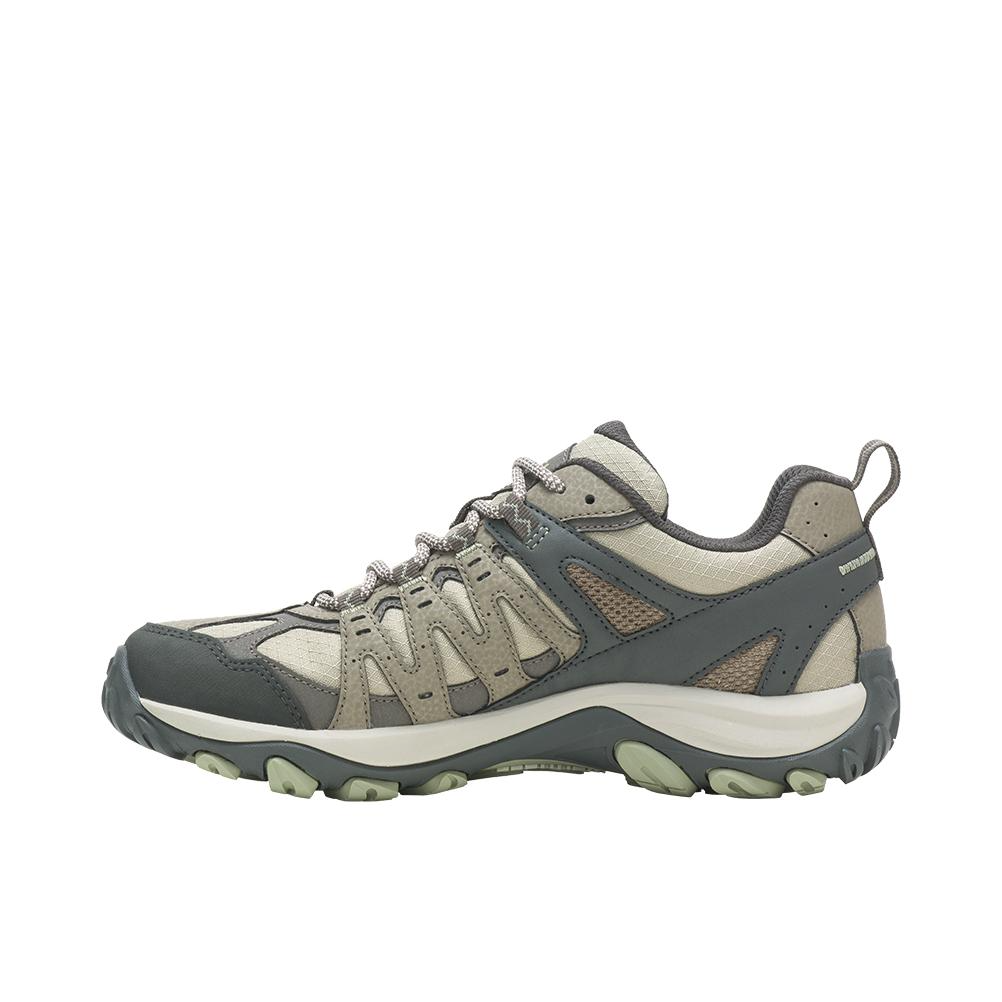推荐商品：Merrell/迈乐 ACCENTOR 3 GTX 透气防水 防滑耐磨 轻量缓震防风 抓地 爬山 徒步鞋 女款/浅棕色