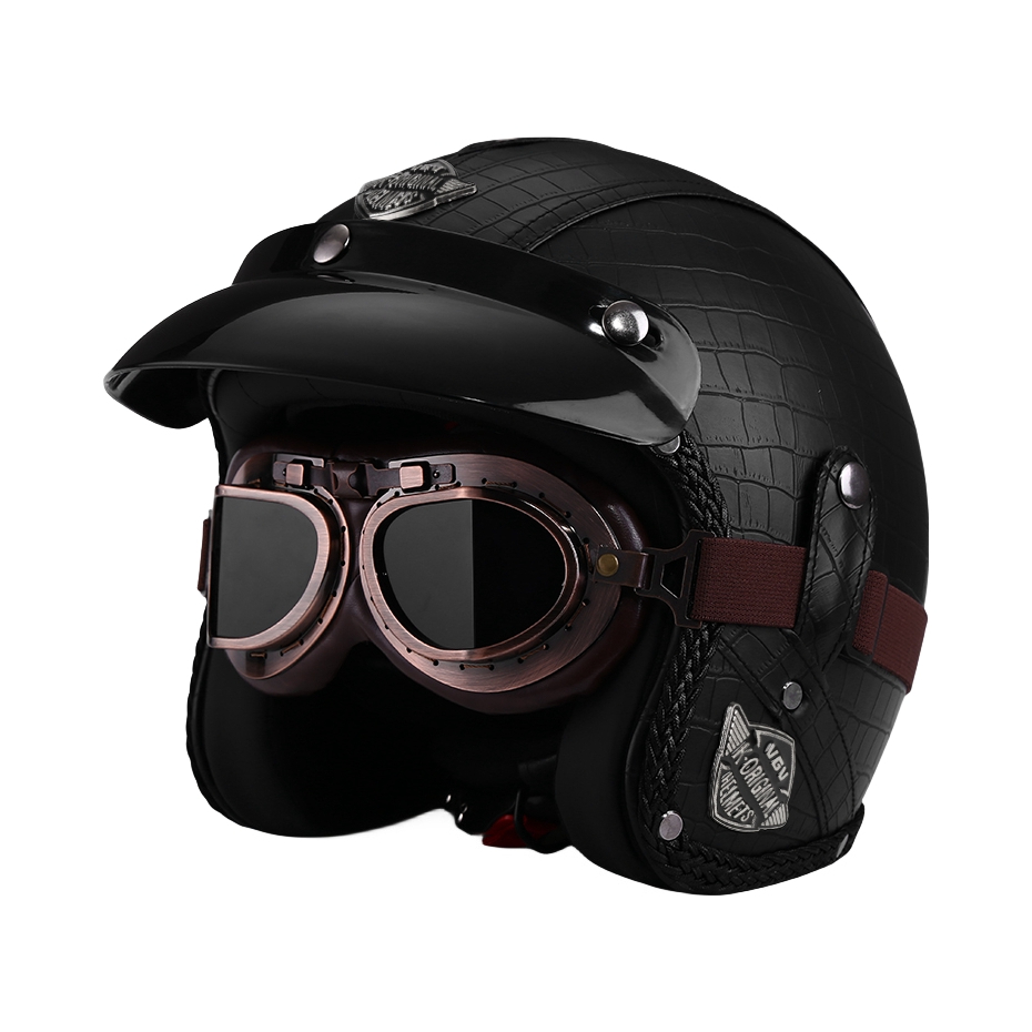 推荐商品：VGV K7 通勤旅行 防风 半盔 国家认证 哈雷巡航 摩托车头盔