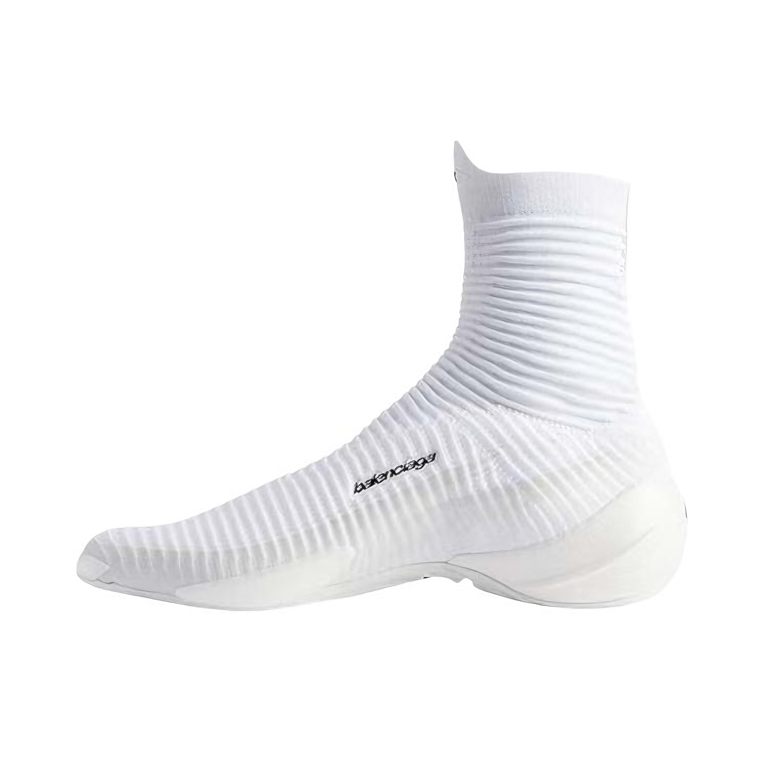推荐商品：Balenciaga 巴黎世家 Hyper 圆头 套脚 高帮 坡跟 运动休闲鞋 Under Armour联名/白色