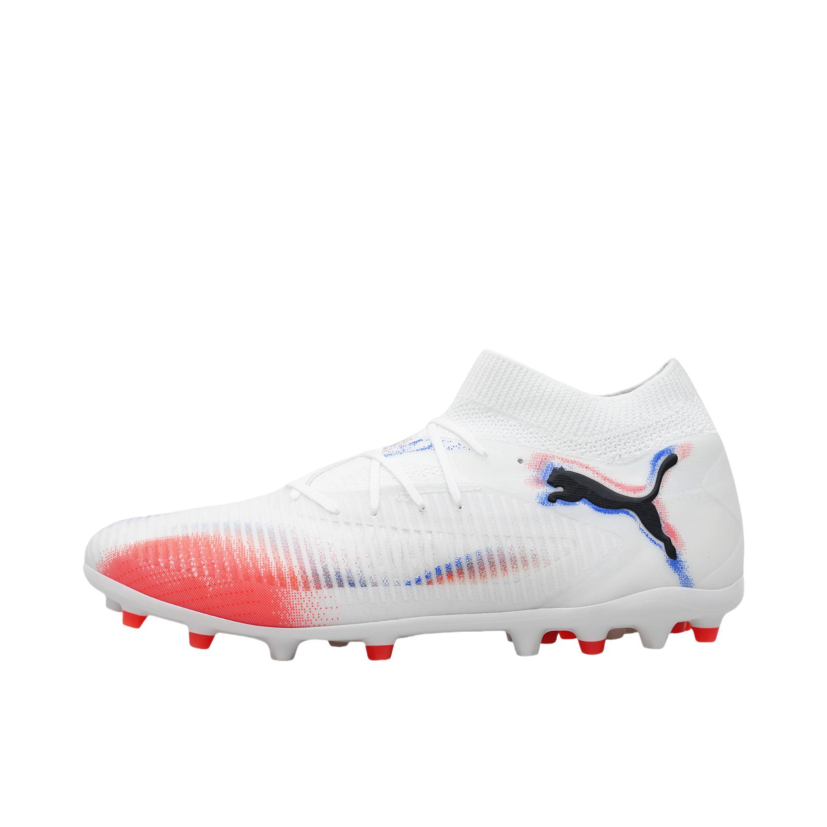推荐商品：Puma/彪马 FUTURE 8 PRO MG 防滑 耐磨 足球鞋 钉鞋 白色/橙色