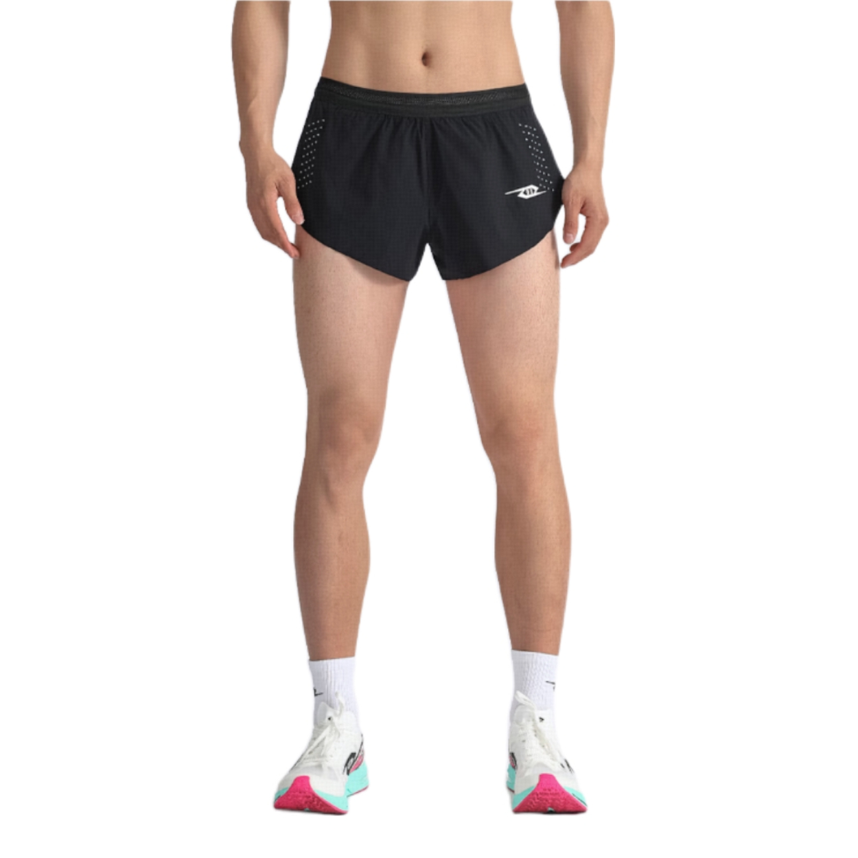 推荐商品：TANSHEZHE 纯色透气速干运动短裤 TA6002 黑