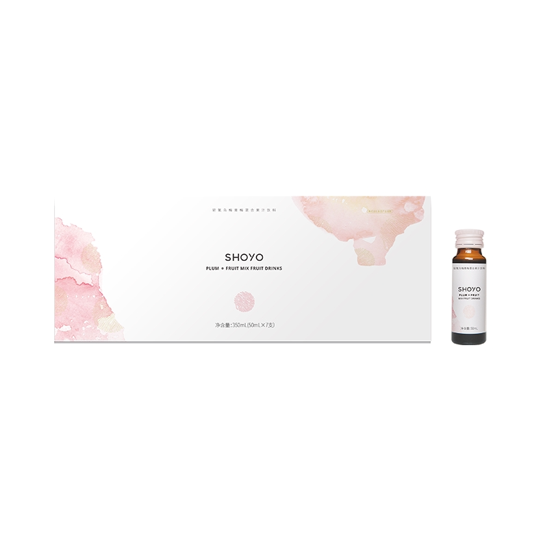 推荐商品：SHOYO/轻氧 轻燕乌梅青梅混合果汁饮料 盒装 酵素原液