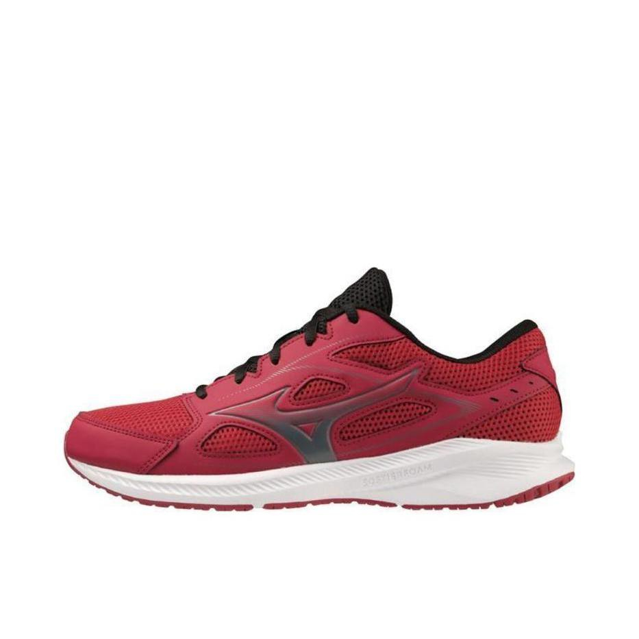 推荐商品：Mizuno/美津浓 MAXIMIZER 26 百搭简约 防滑耐磨 舒适轻便 跑鞋 白色/红色