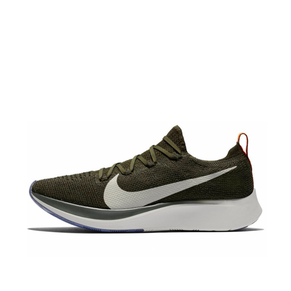 推荐商品：Nike Zoom Fly Flyknit 跑鞋 防滑耐磨舒适透气轻便缓震编织织物气垫泡棉马拉松 Sequoia/Summit White-Olive Flak 军绿