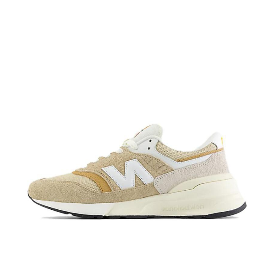 推荐商品：New Balance 997 时尚复古 防滑耐磨 透气舒适 运动休闲鞋 米黄