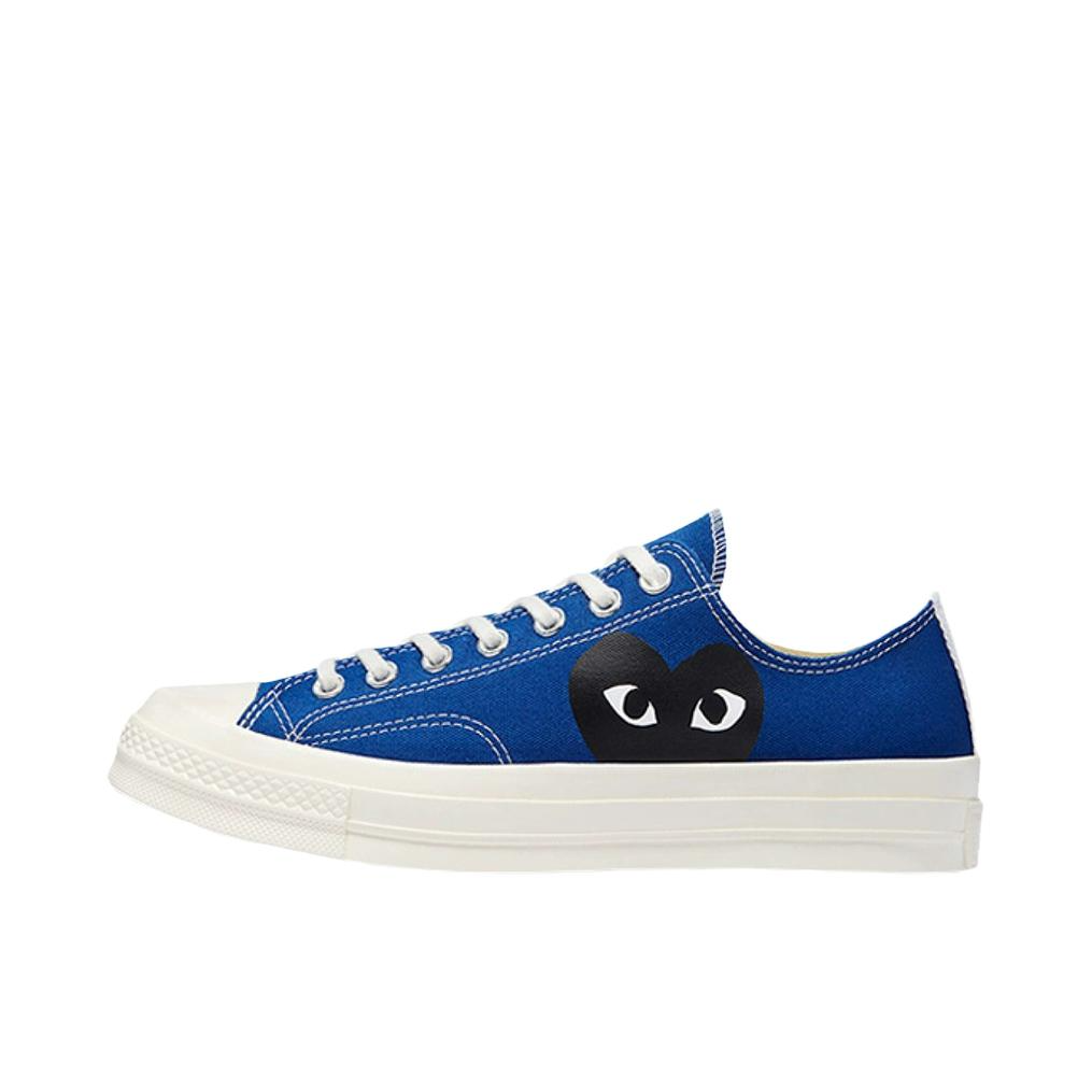 推荐商品：CDG 1970s All Star 系带 防滑 帆布鞋 Converse联名/蓝色