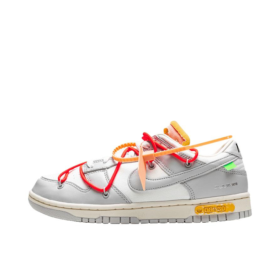 推荐商品：Nike Dunk 板鞋 经典复古百搭 NO.23 低帮/Off-White联名/NO.23/红带/蓝扣/灰白