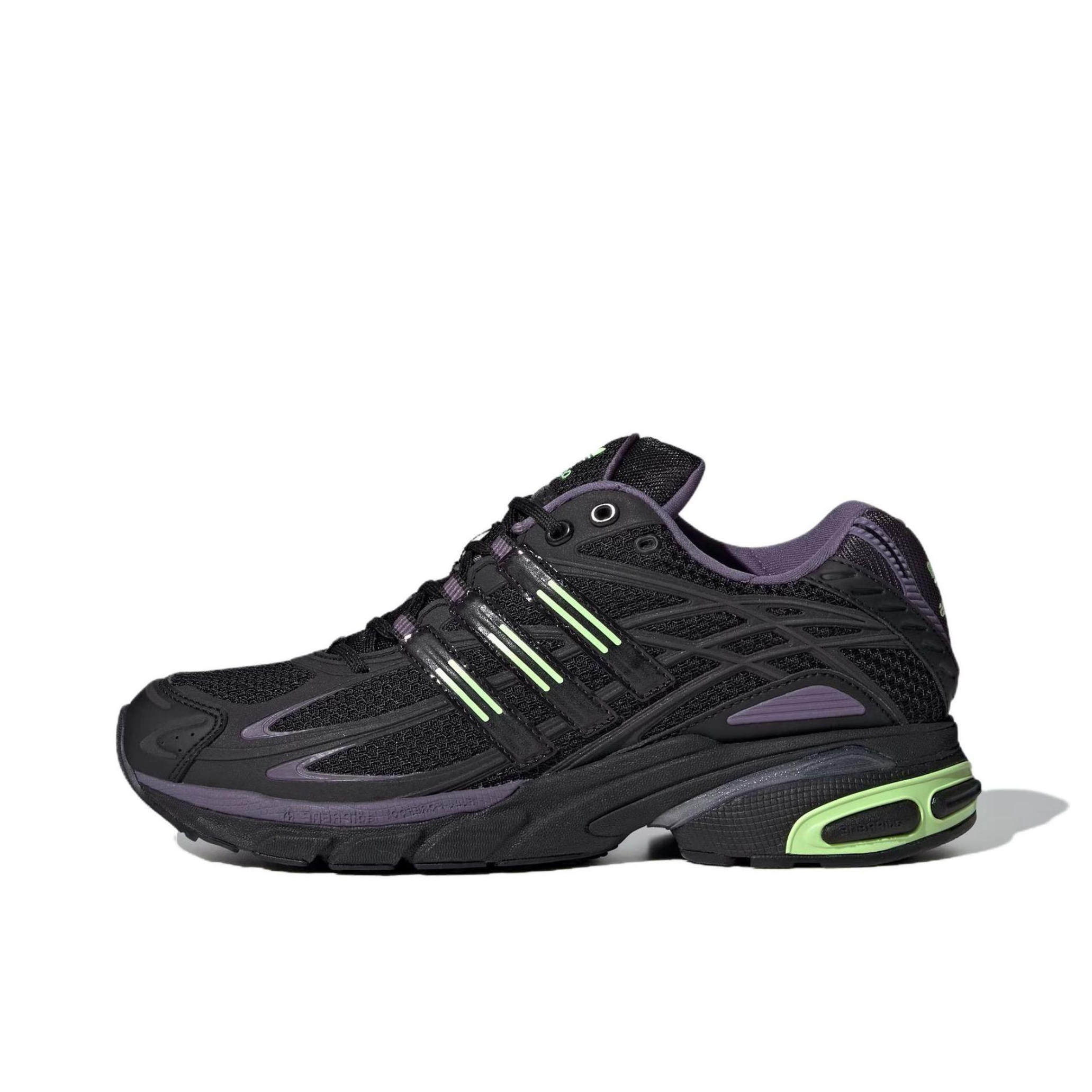 推荐商品：adidas Adistar Cushion 舒适减震 防滑耐磨 网面透气 织物 支撑 复古简约 跑鞋 女款/黑色