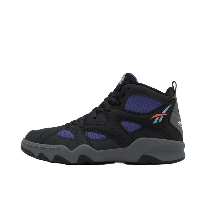 推荐商品：Reebok/锐步 ATR DECIMATOR 篮球鞋 复古高帮 黑色/灰色/紫色