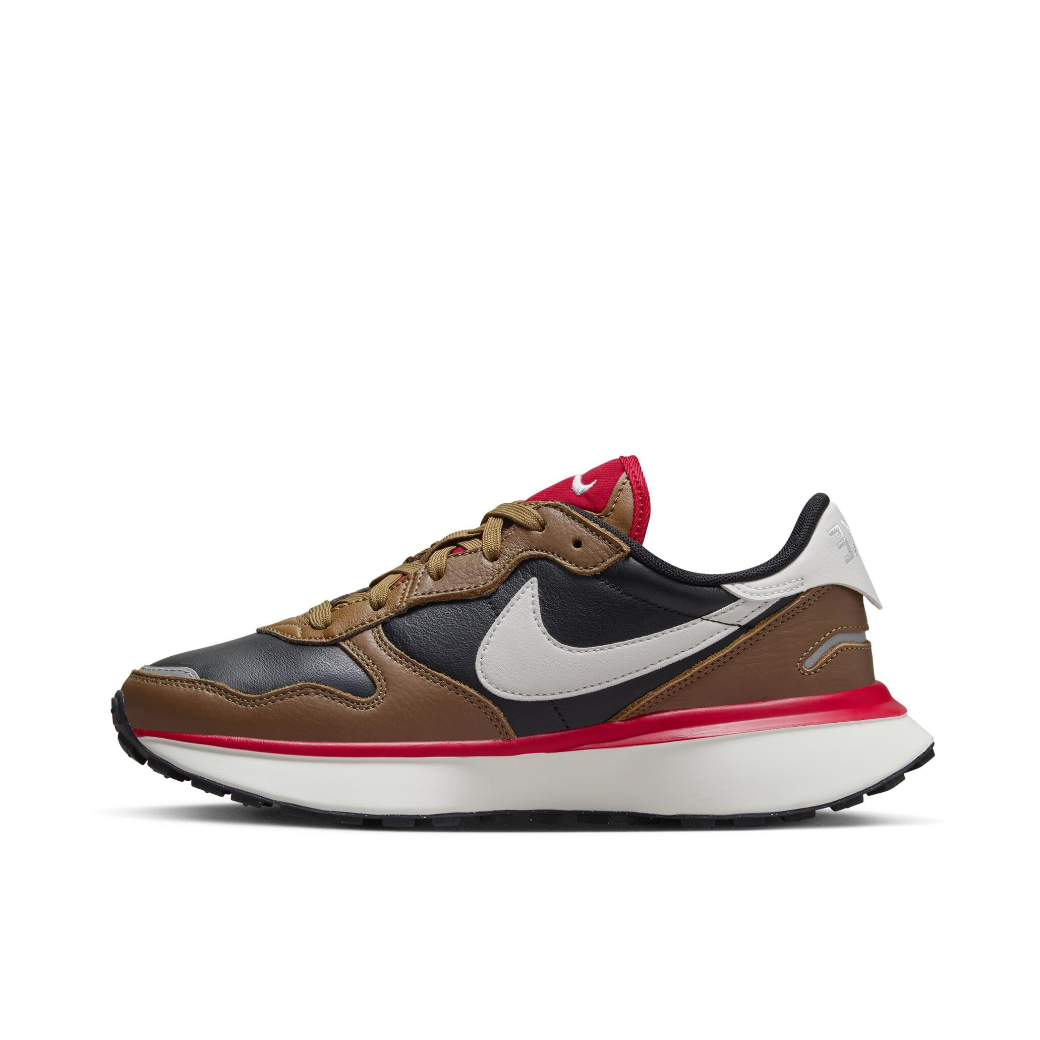 推荐商品：Nike Phoenix Waffle 运动休闲鞋 舒适缓震防滑耐磨轻便透气复古百搭圆头 女款/浅英国褐/幻影灰/黑色/火焰红/帆白/金属银
