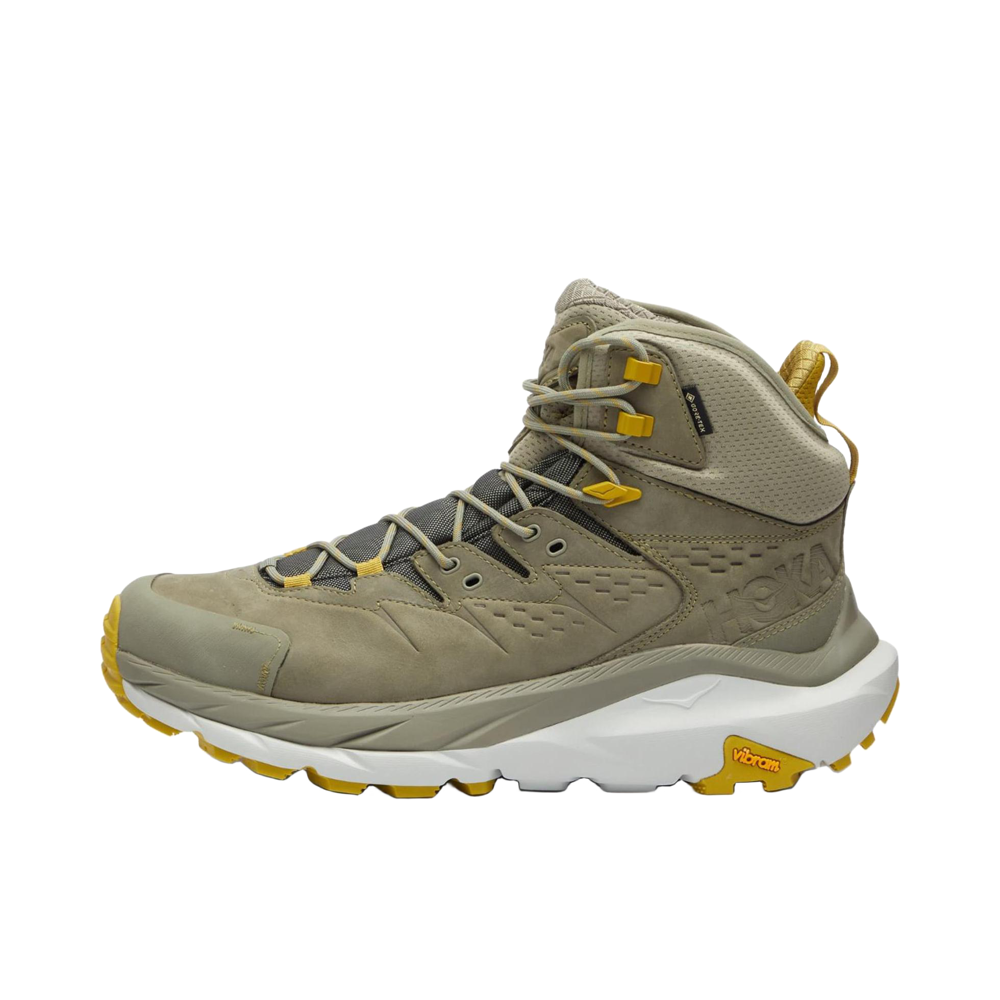 推荐商品：HOKA ONE ONE Kaha 2 GTX 舒适 防水 防滑耐磨 徒步鞋 户外鞋 橄榄绿/水星灰