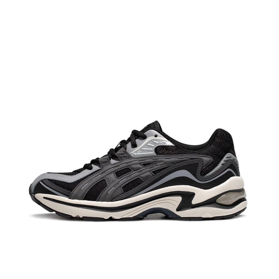 推荐商品：Asics/亚瑟士 Gel-Preleus 复古百搭 防滑耐磨 缓震透气 慢跑 织物 合成革 时尚 跑鞋 灰色/黑色