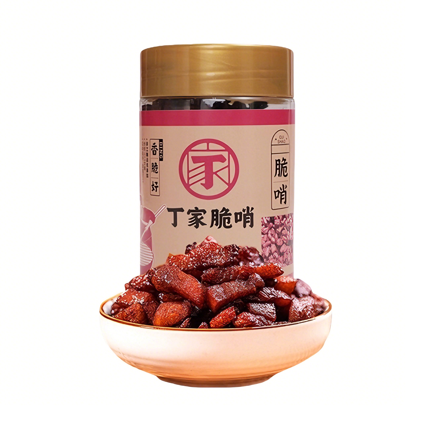 推荐商品：丁家脆哨 猪油渣哨子 瓶装