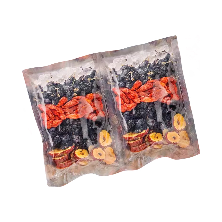 推荐商品：猫小乐 黑红枸杞桑甚红枣茶 袋装熬夜