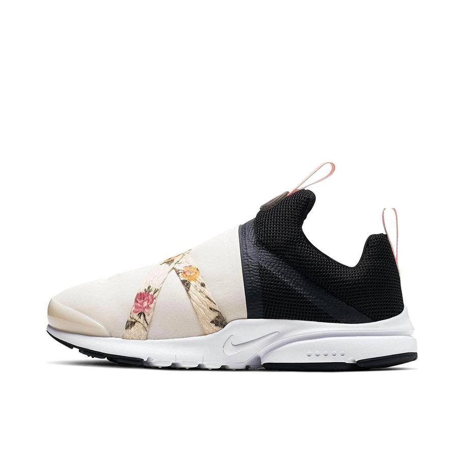 推荐商品：Nike Presto Extreme 跑鞋 防滑耐磨轻便透气运动织物合成革 GS/粉黑/花卉