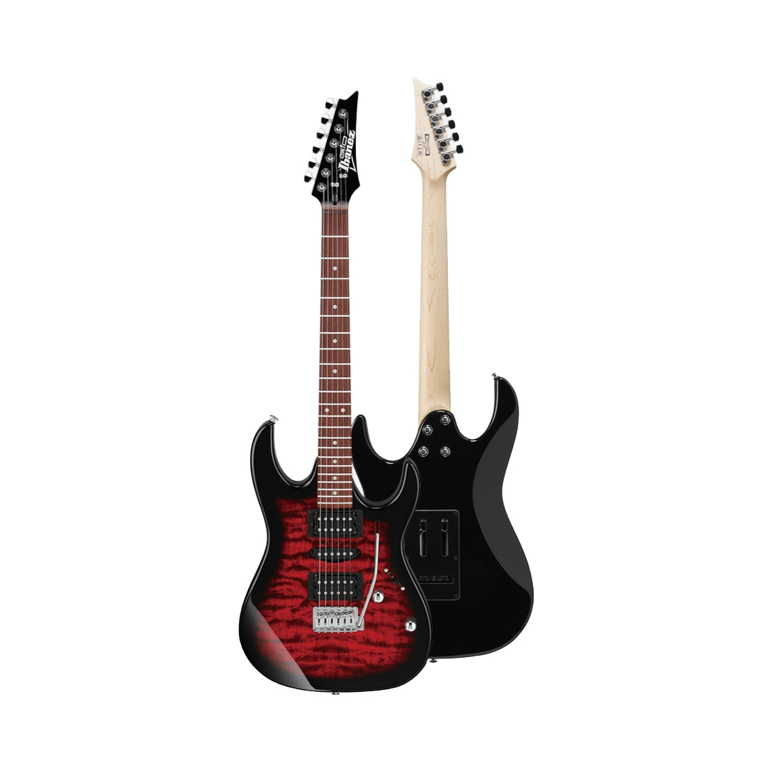推荐商品：Ibanez/依班娜 GRX70QA初学者入门级电吉他