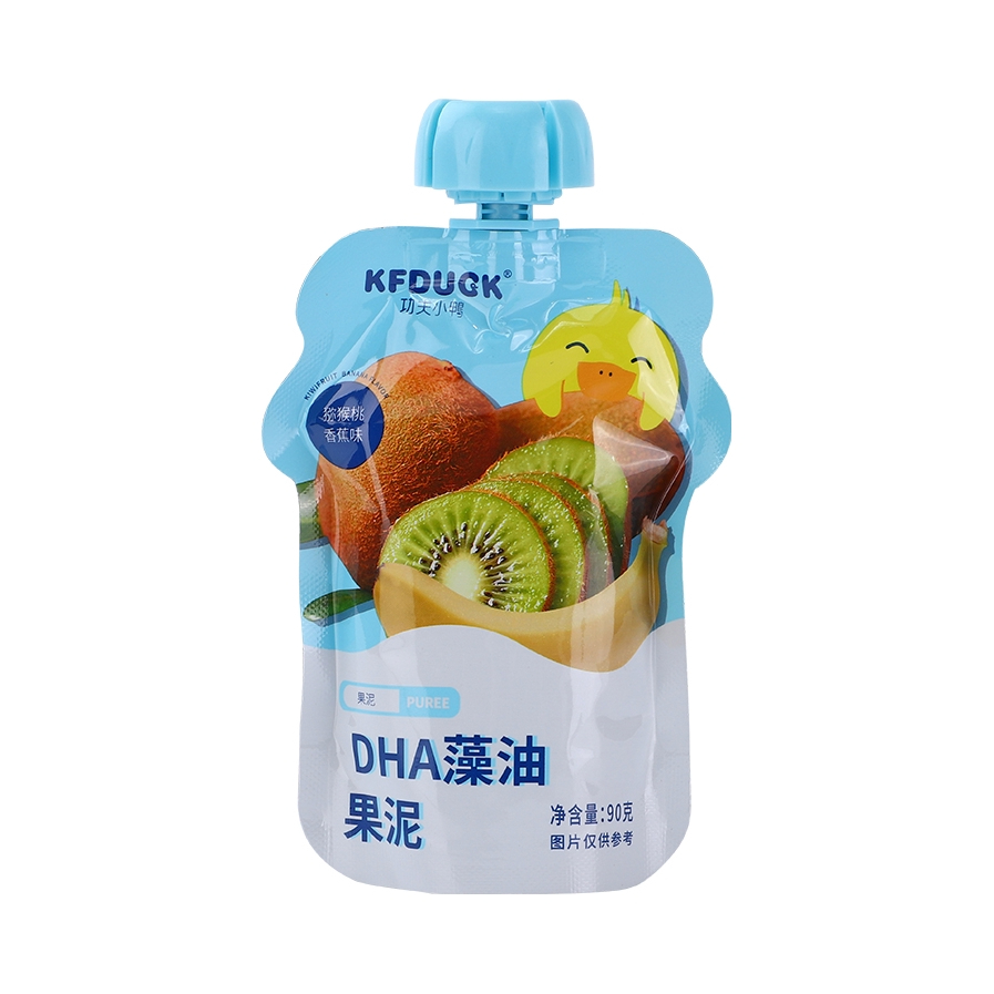 推荐商品：功夫小鸭 儿童零食佐餐泥DHA藻油果泥香蕉苹果