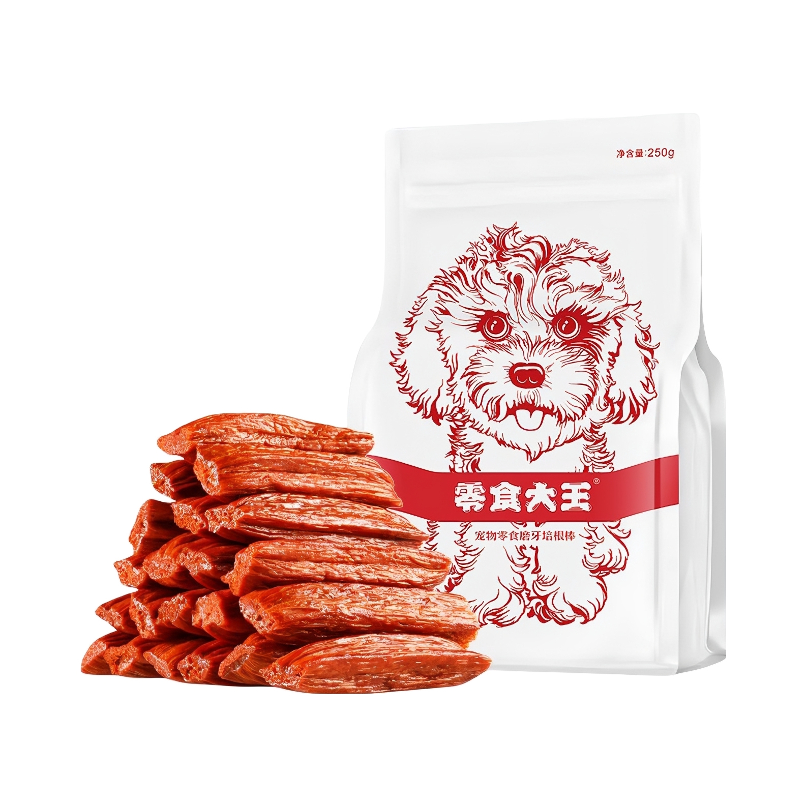 推荐商品：YaHo/亚禾 牛肉培根磨牙棒 狗狗零食
