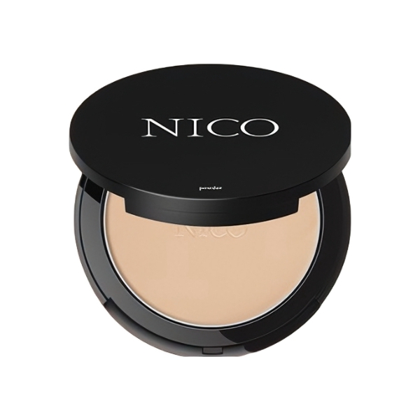 推荐商品：Nico 轻透丝滑定妆粉饼 12g
