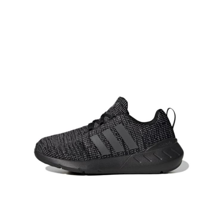 推荐商品：adidas Swift Run 22 防滑耐磨 舒适透气 减震轻便 时尚 童鞋 小童/黑色