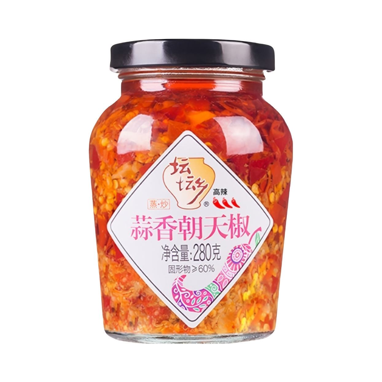 推荐商品：坛坛乡 拌饭剁辣椒 拌饭酱 280g 罐装