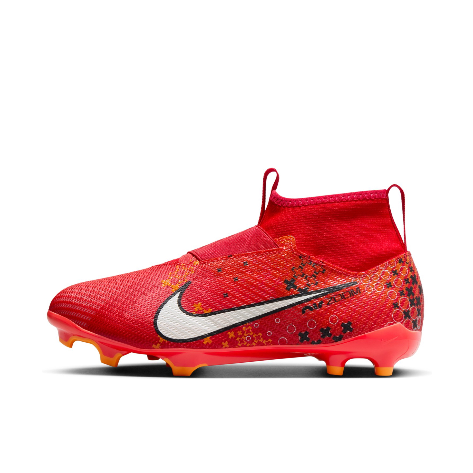 推荐商品：Nike Mercurial Superfly 9 Pro CR7 FG 次顶级 长钉 硬天然草场 足球鞋 大童/浅深红/淡象牙白/黑色