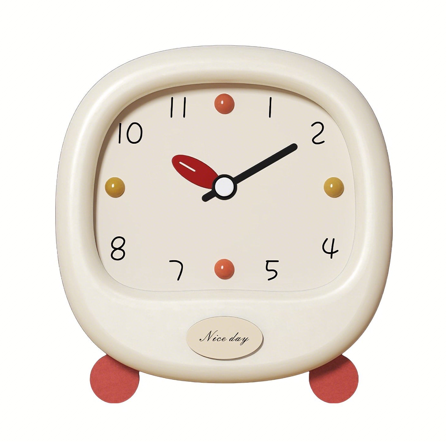 推荐商品：美世达 电池款 桌面创意摆件电子钟表 JL0554