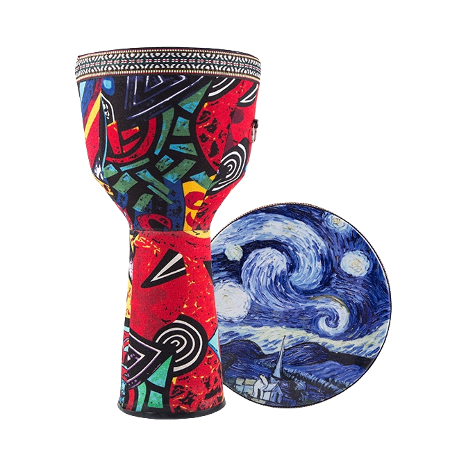 推荐商品：ZHONGSHENG/中声 大8英寸初学者非洲鼓专业演奏