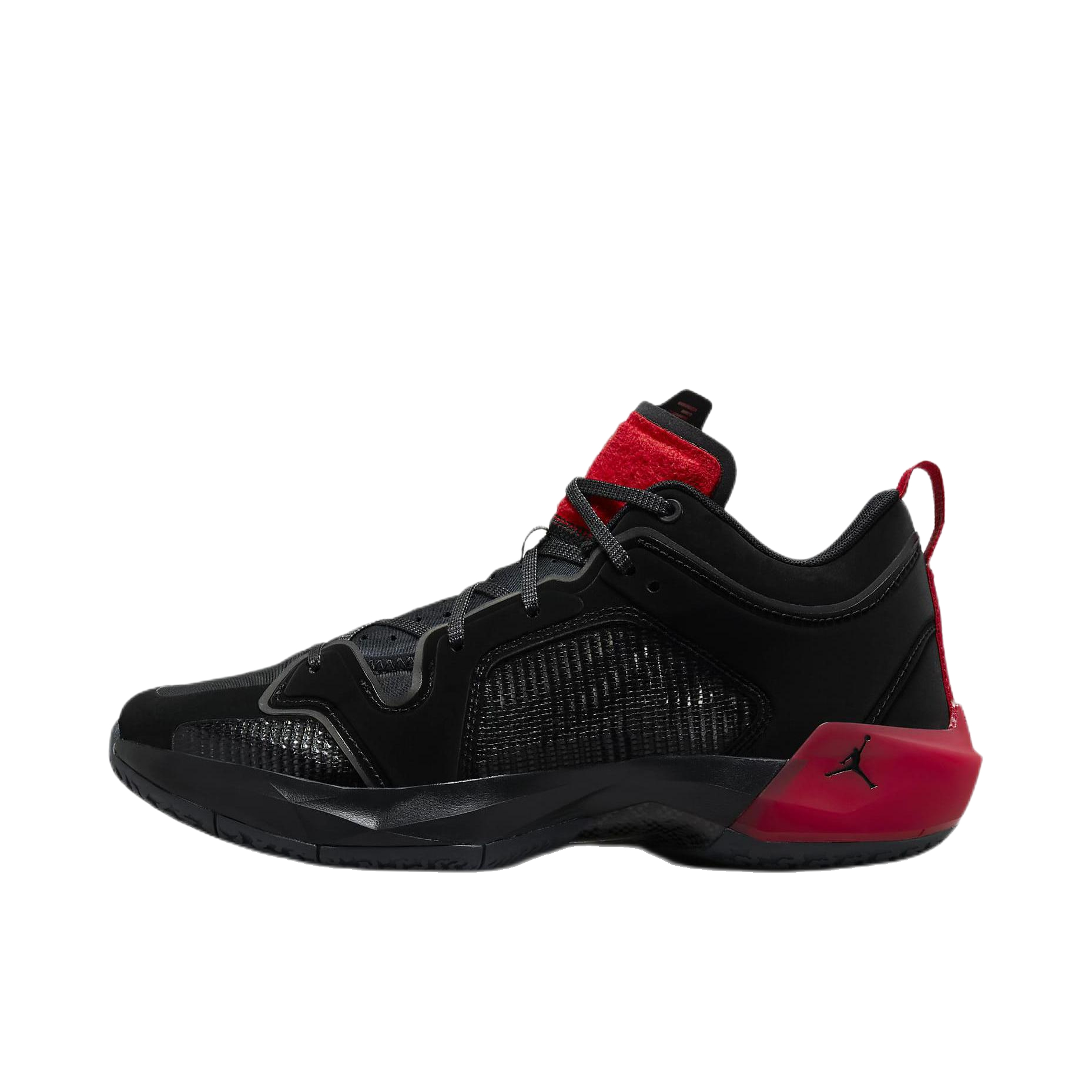 推荐商品：Air Jordan 37 篮球鞋 防滑耐磨缓震透气时尚百搭实战 国内版/黑色/大学红