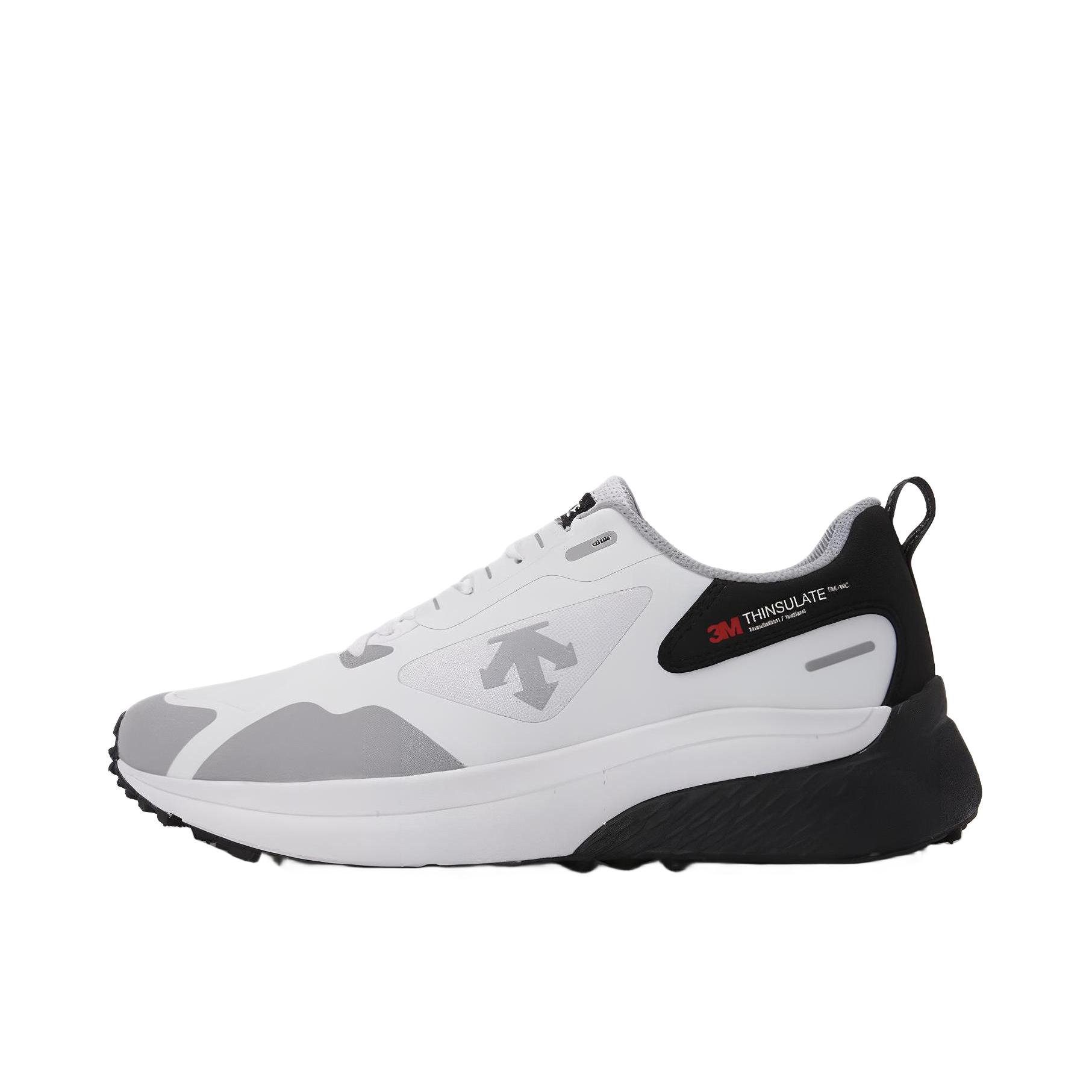 推荐商品：DESCENTE/迪桑特 休闲 百搭 运动休闲鞋 SO323RRN92-WHBK 白色/黑色