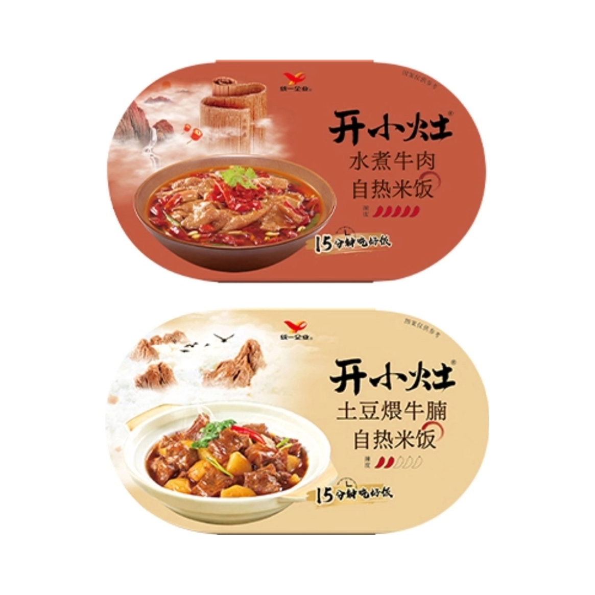 推荐商品：开小灶 自热米饭 2口味组合 盒装 肖战代言 免煮