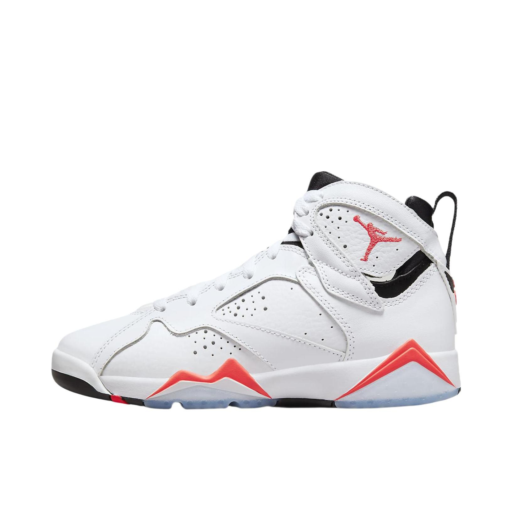 推荐商品：Air Jordan 7 运动休闲鞋 时尚防滑耐磨复古支撑合成革网布潮流 GS/红外线