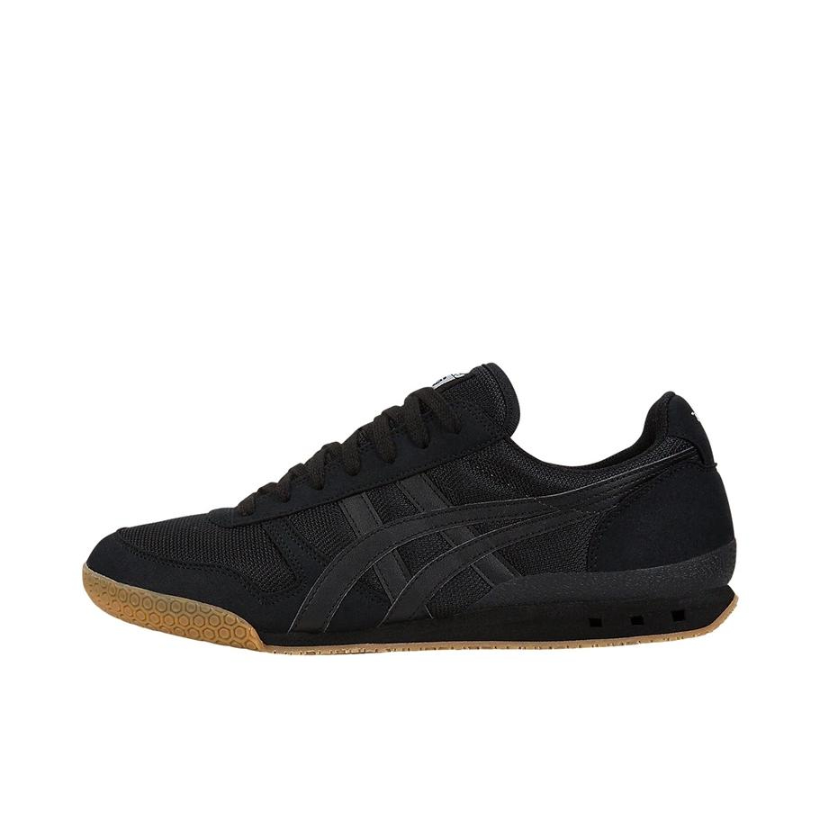 推荐商品：Onitsuka Tiger Ultimate 81 复古时尚 拼接 轻便舒适 耐磨透气 减震防滑 织物 厚底 运动休闲鞋 黑生胶