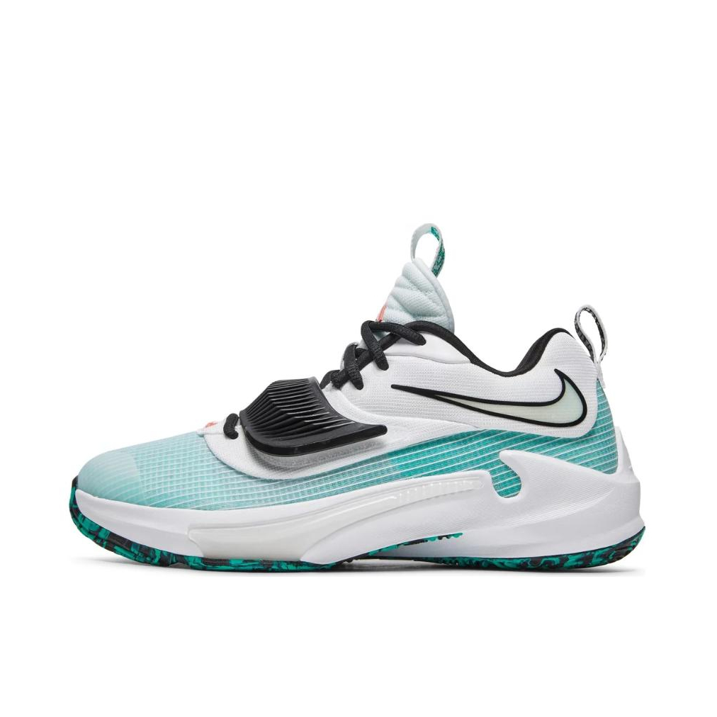 推荐商品：Nike Zoom Freak 3 字母哥3代 双Zoom 防滑耐磨 稳固抓地 包裹性 篮球鞋 GS/湖水绿