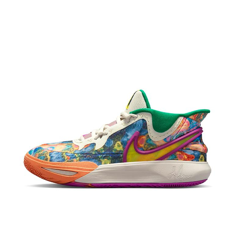 推荐商品：Nike Kyrie 8 欧文8 （原欧文9）支撑防滑减震 包裹 实战 篮球鞋 GS/白色/棕色/蓝色