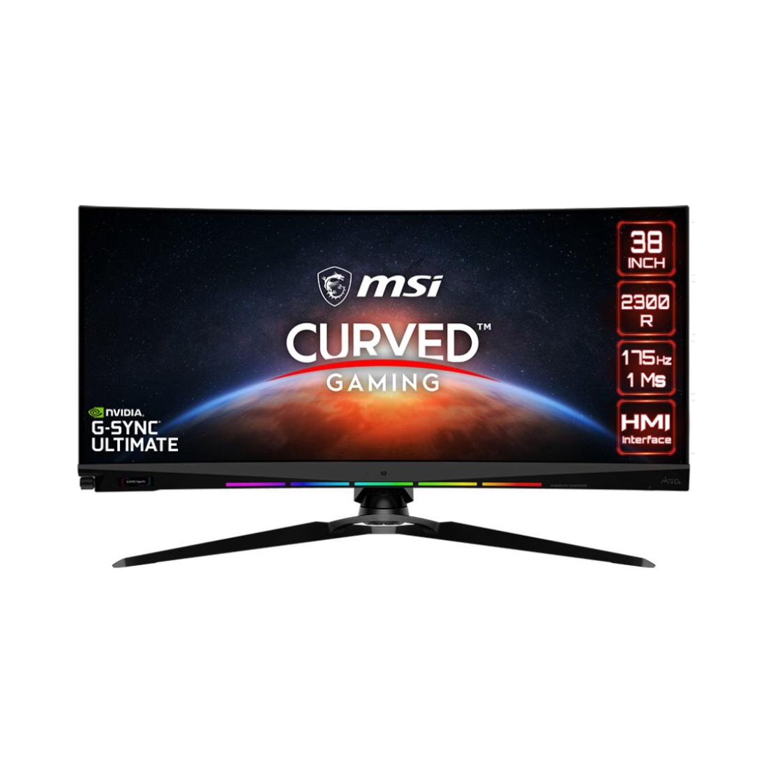 MSI/微星 Optix MEG381CQR Plus 4k 38英寸曲面显示器