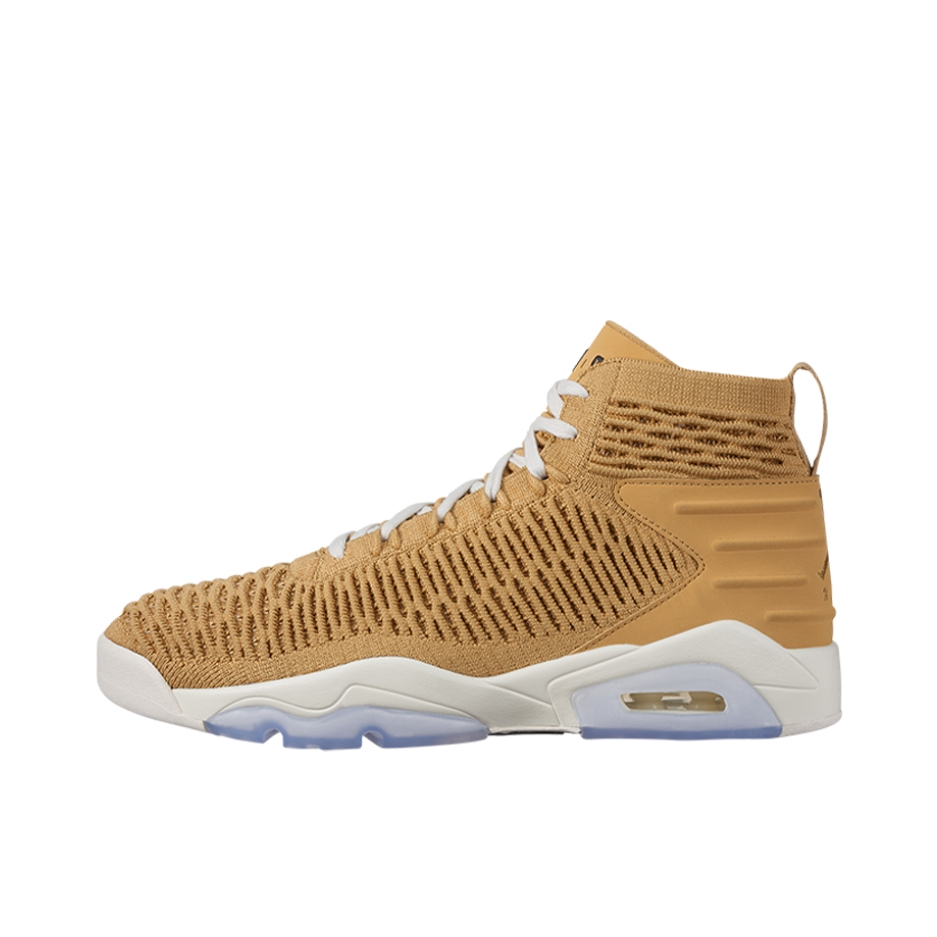 推荐商品：Air Jordan Flyknit Elevation 23 篮球鞋 复古耐磨防滑减震回弹编织织物 Gold 金色