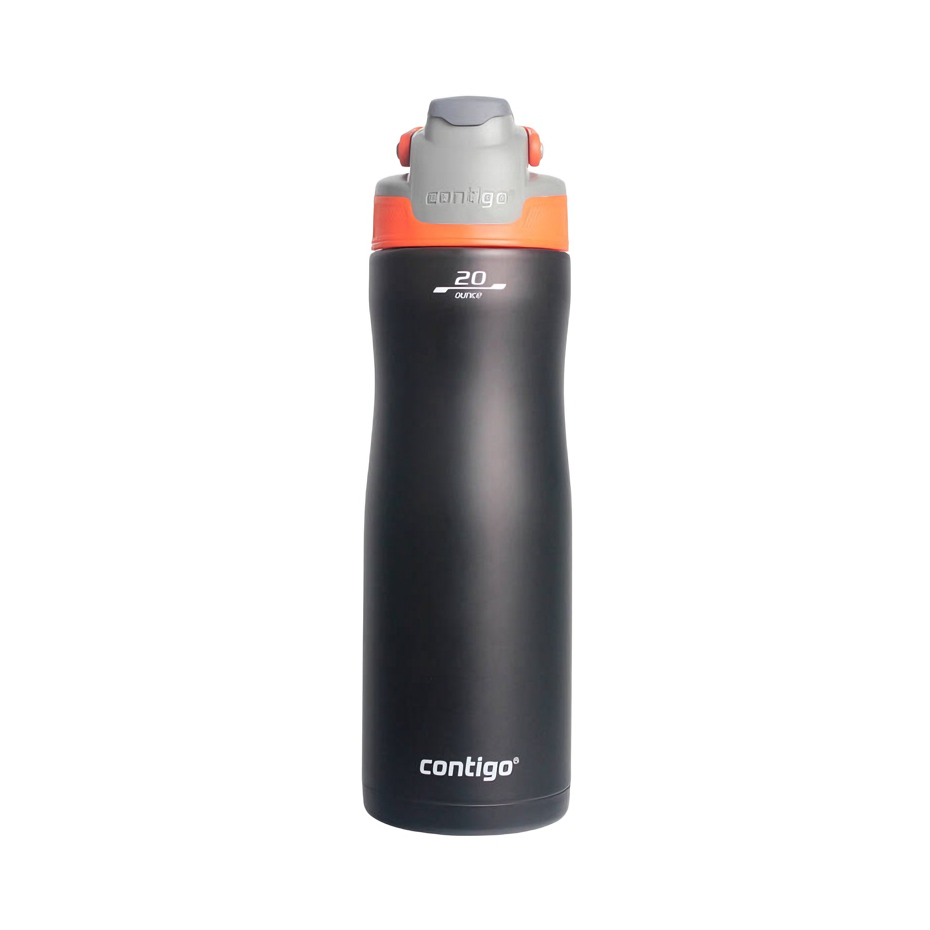 推荐商品：contigo/康迪克 590ml 直饮式 304不锈钢 北极狐按键保温杯 HBC-TRA