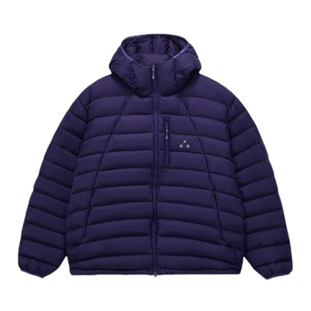 FPA/VENGETICE 拉链防寒保暖连帽长袖羽绒服 FPA253120 紫
